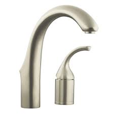 Kohler Forte 2 Hole Single Handle Bar Faucet In Vibrant Stainless K 10443 Vs The Home Depot
