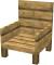 Minecraft Chair Png