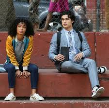 Yara Shahidi And Charles Melton Filming The Sun Is Also A Star In Chinatown Nicola Yoon Books Famous Movies Romantic Movies