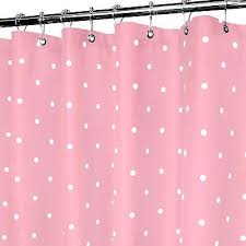 Black And White Polka Dot Shower Curtain Pink And Grey Curtains Fabric Shower Curtains Curtains
