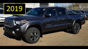 What is the 2019 toyota tacoma maximum towing capacity? 2019 Toyota Tacoma Double Cab Trd Sport Premium Upgrade Package Review Of Features And Walk Around Youtube