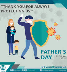 In an effort to recognize fathers similar to the ways mother's day honors moms, the nation's first father's day was celebrated in 1910. Efu General Insurance On Twitter Thank You For Always Protecting Us Father S Day 21st June 2020 Efu General Insurance Ltd Your Insurance Company Https T Co Wajdk8fol6 Https T Co M2llklx06i Https T Co 6thttzfsgm Https T Co Owhydhmtui