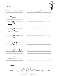Dolch Sight Word Worksheets Sight Word Worksheets Sight Words Dolch Sight Words
