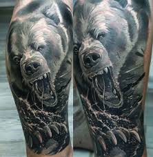 In native american cultures, bears are associated with various rituals. Pin By Lisa Brunner On Tatties Bear Tattoos Grizzly Bear Tattoos Animal Tattoos