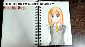 Drawingnow offers a step by step drawing tutorials for kids, beginners and advanced artists. How To Draw Ginny Weasley From Harry Potter Step By Step Colour Pencil Tutorial Youtube