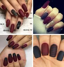 It's a versatile colour, easy to wear, would fit with any outfit and burgundy nails would create a sophisticated look if you pair with gold, pair with. Burgundy Nails 45 Nail Designs For Different Shapes Shopping Ideas