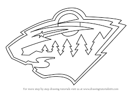 Wild.com is the official web site of the minnesota wild hockey club. Learn How To Draw Minnesota Wild Logo Nhl Step By Step Drawing Tutorials