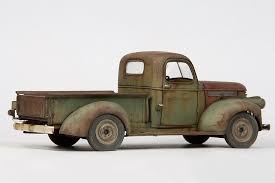 this is revells 41 chevy pickup i built a new front grill from strips of aluminium and scratched th scale models cars model cars building plastic model cars pinterest