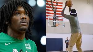 Rob Williams showcasing new jumper this summer