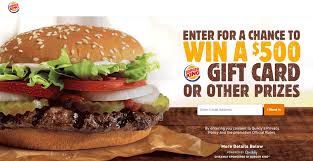Discover our menu and order delivery or pick up from a burger king near you. Burger King Free Gift Cards Sign Up Now Deals Finders