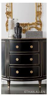 70 Ideas Painting Black And White Furniture Dressers 70 Ideas Painting Black A Dresse In 2020 Black Painted Furniture Gold Furniture Apartment Decorating Black
