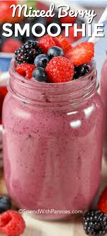 For the tips, it is recommended for pregnant women to consume healthy food including milk, yogurt, cheese, and dark leafy vegetables. Our Favorite Berry Smoothie Spend With Pennies
