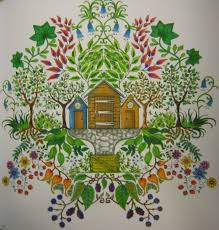 Mon Coloriage De Jardin Secret Johanna Basford Secret Garden Basford Secret Garden Secret Garden