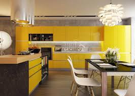 Countertops will also be especially appealing in darker tones, to add some weight to the breezy yellow cabinets. Creating Contrast In Kitchen Design