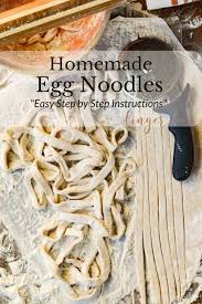 Step By Step Easy Homemade Egg Noodles Recipe In 2020 Noodle Recipes Homemade Easy Homemade Noodles Egg Noodles
