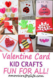 Just a few paper punches, embellishments, patterned papers, and our free printables turn these easy valentine's day cards into a beautiful way to say i love you. Valentines Day Card Kid Crafts Arts And Crafts Activities Valentines Day Kid Craf Valentine S Cards For Kids Preschool Valentine Cards Valentine Card Crafts