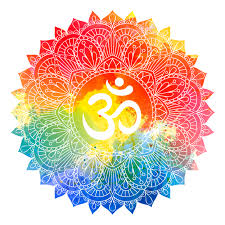 Om, in hinduism and other religions chiefly of india, a sacred syllable that is considered to be the greatest of all the mantras, or sacred formulas. Mandala Ornament With Om Symbol Over Colorful Watercolor Background Aum Ohm Inscription In Vintage Round Hand Drawn Pattern For Card Invitation Design T Shirt Print Wedding Card Tattoo Element Download Free Vectors