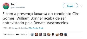O temperamento de William Bonner chamou atenção nas redes