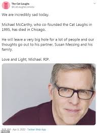 Former Saturday Night Live writer Michael McCarthy dies aged 61 after a  long battle with cancer