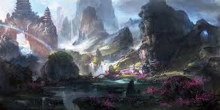 Untuk mempelajari lebih lanjut pegunungan di templat,grafik atau file vektor latar belakang untuk mendesain unduh gratis untuk anda dalam bentuk psd,png,eps atau ai,silakan kunjungi pikbest Artstation Longyun Mountain Yan Yang Fantasy Art Landscapes Fantasy Illustration Fantasy Art