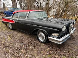 Image result for Black 1958 Edsel