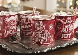 Good Tidings Holiday Cups And Mugs Dish Set Holiday Cups Christmas Chocolate Christmas Coffee