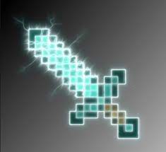 You Ll Will Be Shocked From This Sword It S Electric Minecraft Wallpaper Minecraft Ender Dragon Minecraft