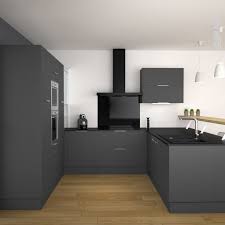 Cuisine Noir Mat Recherche Google Cuisine Moderne Cuisine Grise Cuisine Moderne Grise