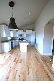 They are highly resistant to heat and moisture while their materials are strong and durable. A Saltbox My Brother S New Home Hickory Flooring House Flooring Pretty Floors