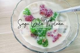 Yap, sagu gula melaka memang saudara kembar. Resepi Sagu Gula Melaka