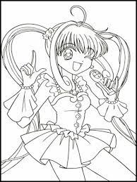 Mermaid Melody Pichi Pichi Pitch 19 Printable Coloring Pages For Kids Paginas Para Colorear Dibujos Japoneses Colorear Anime