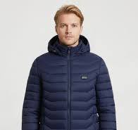 Veste Chauffante Bleue