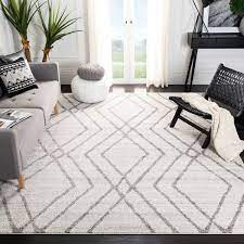 Gantz Geometric Ivory Gray Area Rug In 2021 Floor Rugs Living Room Area Rugs Rugs In Living Room