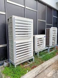 Chuyển hướng gió dàn nóng điều hòa - DHCOM gia công cơ điện , tủ rack