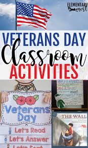 Veterans Day Activities For Elementary Students Elementary Nest Veterans Day Activities Elementary Veterans Day