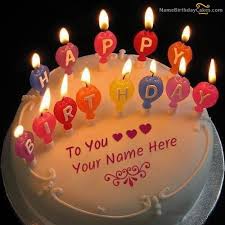 Create birthday cakes for your friends and beloved ones with their name and photo. Write Name On Candles Birthday Cake