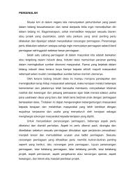Latar belakang laporan prakerin merupakan titik tolak atau dasar pemahaman dan gambaran mengenai apa yang dibahas untuk diberikan kepada pembacanya. Rancangan Perniagaan