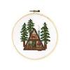 Free counted cross stitch patterns are easy to save and print out for use in creating lovely home decorations and gifts. 3