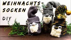 Socken, einmal anders verpackt als geschenk. Weihnachtsgeschenk Idee Zum Anziehen Entzuckende Wichtel Aus Socken Diy Xmas Youtube