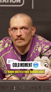 Ultimate mic drop moment at the end of @usykaa's post-fight press  conference 🔥 What a fighter 👏 #UsykFury2 #RiyadhSeason