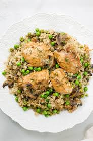 Canadian living's best recipes, tested till perfect. One Pot Braised Chicken With Quinoa Sofabfood