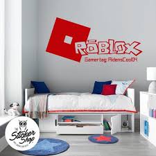 Roblox Decal Custom Gamertag Roblox Boys Game Room Gamer Bedroom
