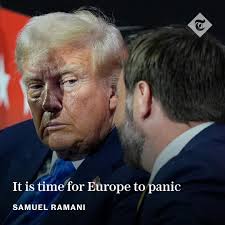 🖊 "Under a Trump-Vance administration, there is a very real chance that  the Continent will be standing alone against the Russian threat"