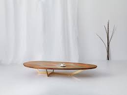 Fun and funky, the jade oblong coffee table takes the road less traveled in every style choice. Flow Oblong Coffee Table By Lyzadie Design Studio Artwork The Grey Place