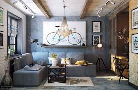 Cozy Industrial Living Room Design In Grey Tones Digsdigs Industrial Living Room Design Rustic Industrial Living Room Modern Industrial Living Room