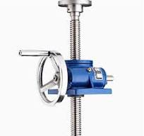 SWL Lift Height 500MM Mechanical Manual Screw Lifting Elevator TOP Plate  Self Lock 50T 100T Screw Lifter Jack with Self Locking