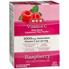 Pharmacopeia, consumerlab, or nsf international. H E B 1000 Mg Vitamin C Raspberry Fizzy Powder Drink Mix Shop Vitamins A Z At H E B