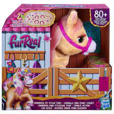 Amazon.com: FurReal Cinnamon, My Stylin' Pony Toy, 14-Inch Electronic Pets,  80+ Sounds & Reactions, 26 Accessories, Interactive Toys for 4 Year Old  Girls and Boys and Up : Toys & Games