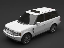 Range Rover Range Rover Land Rover Car 3d Model