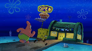 Changing his topic card to discuss the secret ingredients to the krabby patty formula. Watch Spongebob Squarepants Season 11 At Home Yemen Osn